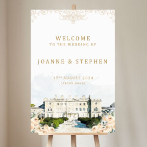 Venue Watercolour Wedding Signs