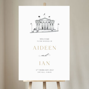 Venue Illustration Wedding Signs