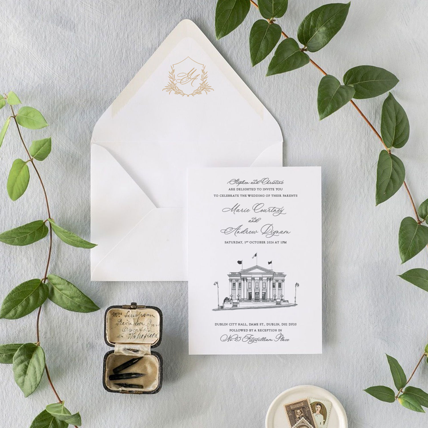 City-Hall-Dublin-Wedding-Venue-Illustration